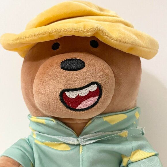 Miniso We Bare Bears Cartoon Network Bear Plush Stuffed Animal - Picture 2 of 16